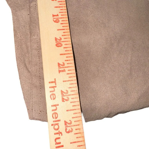 Kut From‎ The Kloth Sz L Faux Suede Jacket Boho Western Neutral Lightweight - Picture 7 of 12